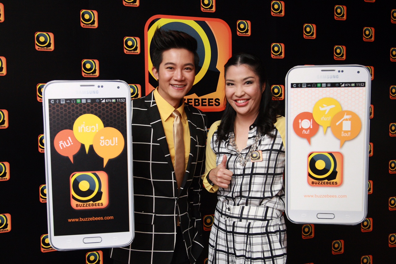 “แตงโม” ควงแขน “พละ” และ “อ้น” The Voice Thailand 2 โชว์พลังเสียง กับงานสุดฟิน เปิดตัวแอปพลิเคชั่นเทรนด์ใหม่สุดชิค “บัซซี่บีส์” (Buzzebees) ตอบโจทย์ไลฟ์สไตล์คนรุ่นใหม่